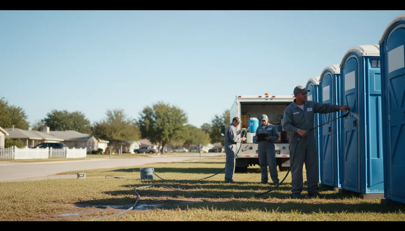 Long-Term Portable Toilet Rental in Oakland, IL near me